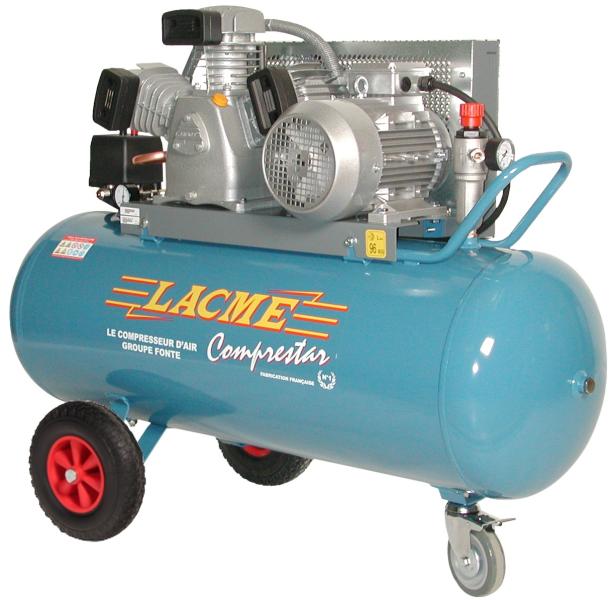 Compresseur 150 litres Lacmé : COMPRESTAR 35W150T