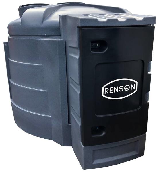 Cuve à gasoil 5000 litres Renson avec enrouleur et pompe gros débit
