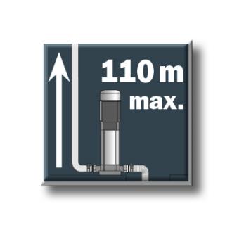 Pompe à eau de surface - Verticale - 5.4m3/h - 2700W 